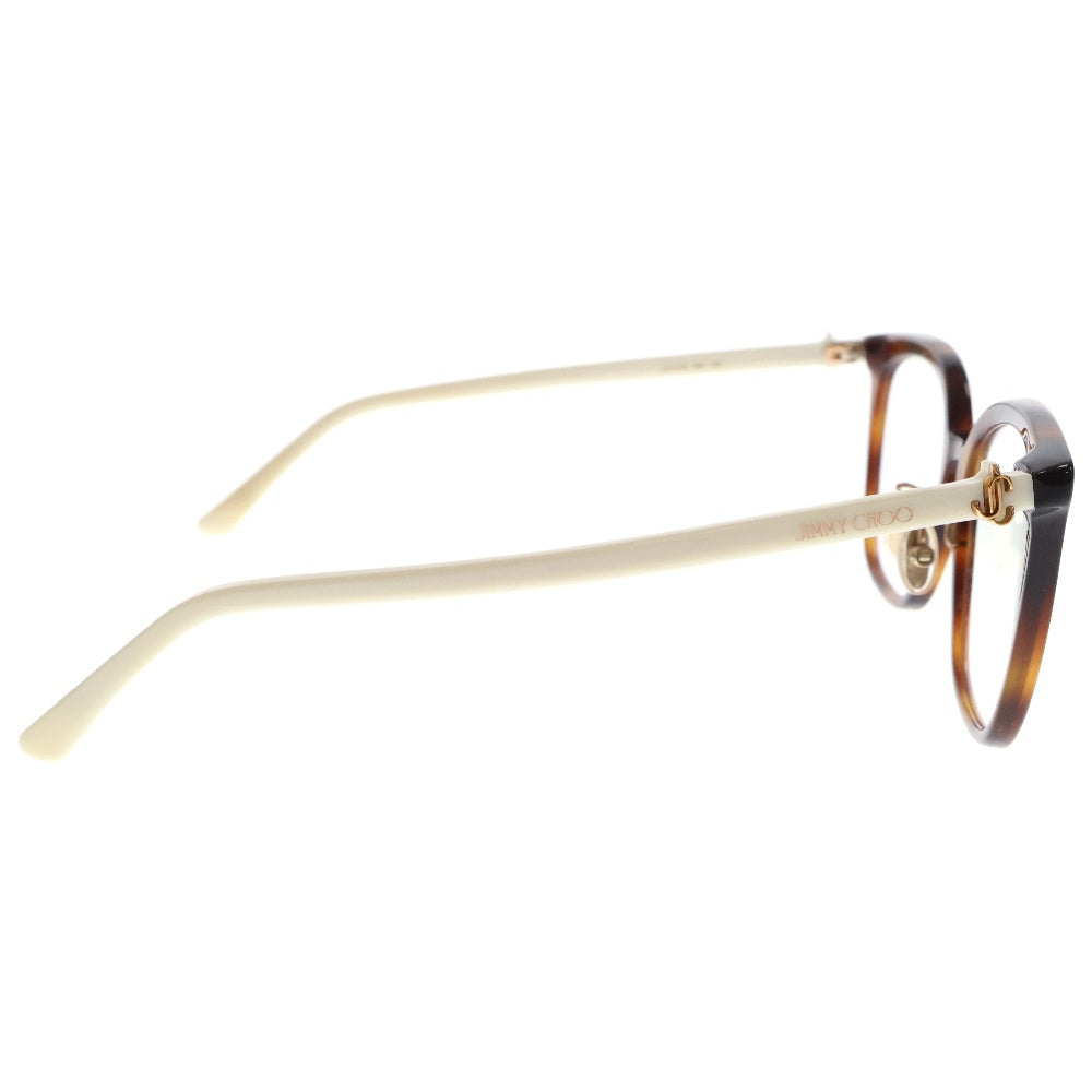 JIMMY CHOO(ジミーチュウ) HAVANA ハヴァナ ウェリントンサングラス 眼鏡 ホワイト JC310/G 086 145