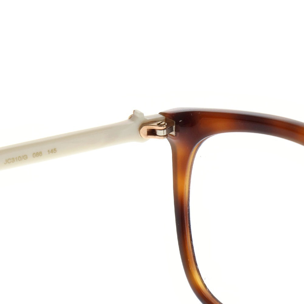 JIMMY CHOO(ジミーチュウ) HAVANA ハヴァナ ウェリントンサングラス 眼鏡 ホワイト JC310/G 086 145