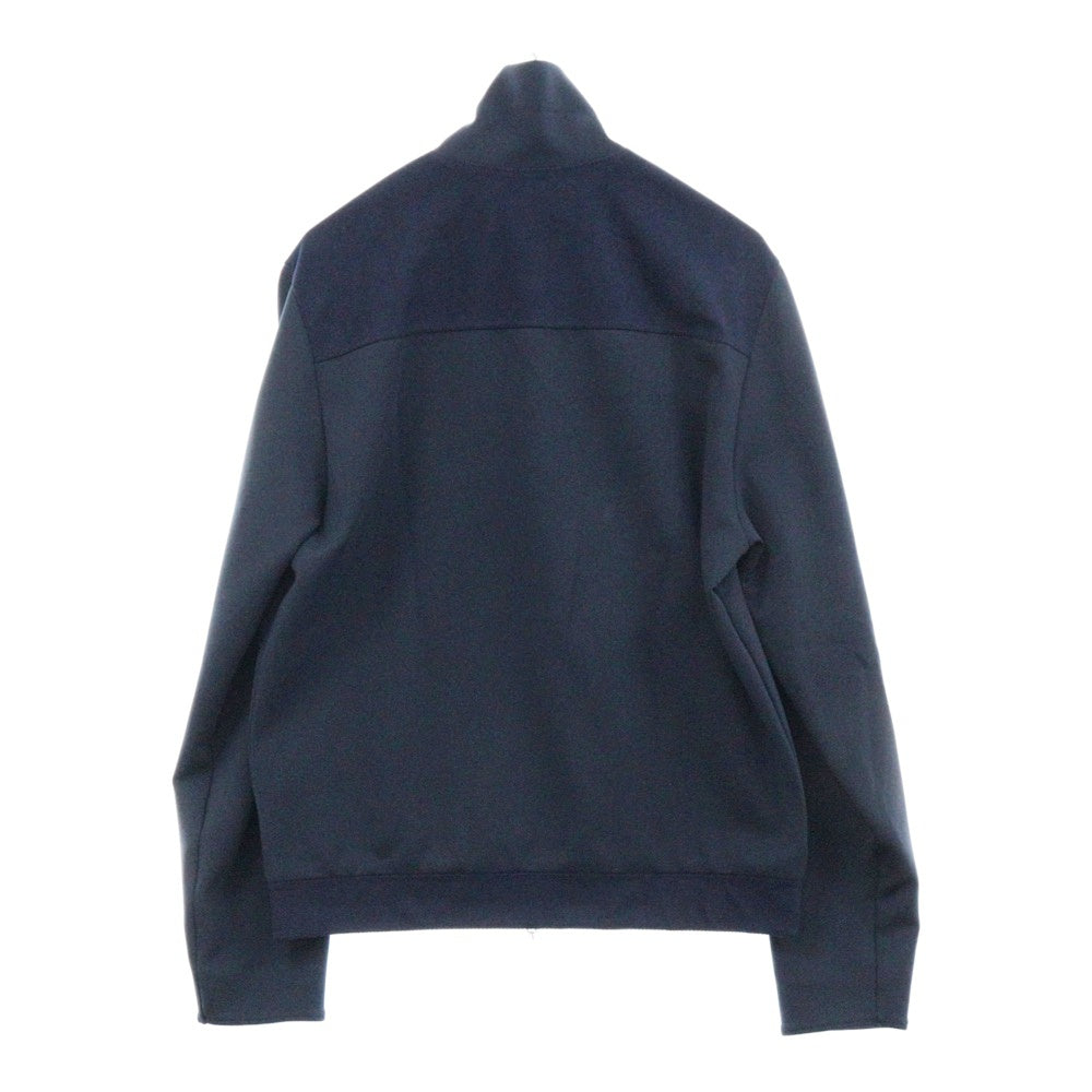 Dior HOMME(ディオールオム) 24AW ×LEWIS HAMILTON Track Jacket Technical Interlock ルイスハミルトン ダブルジップアップトラックジャケット ネイビー/イエロー 513J401A0954