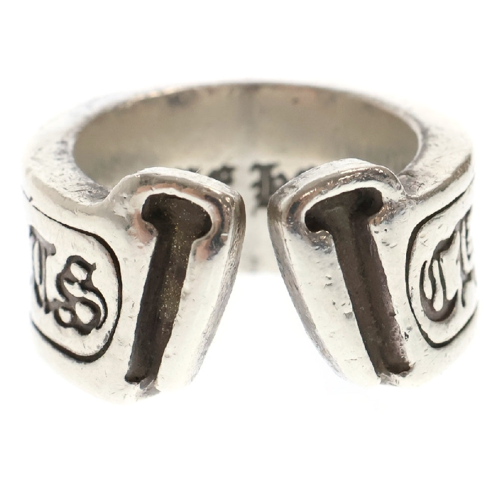 CHROME HEARTS(クロムハーツ) LG SCROLL LABEL ラージスクロールラベル シルバーリング シルバー 11号