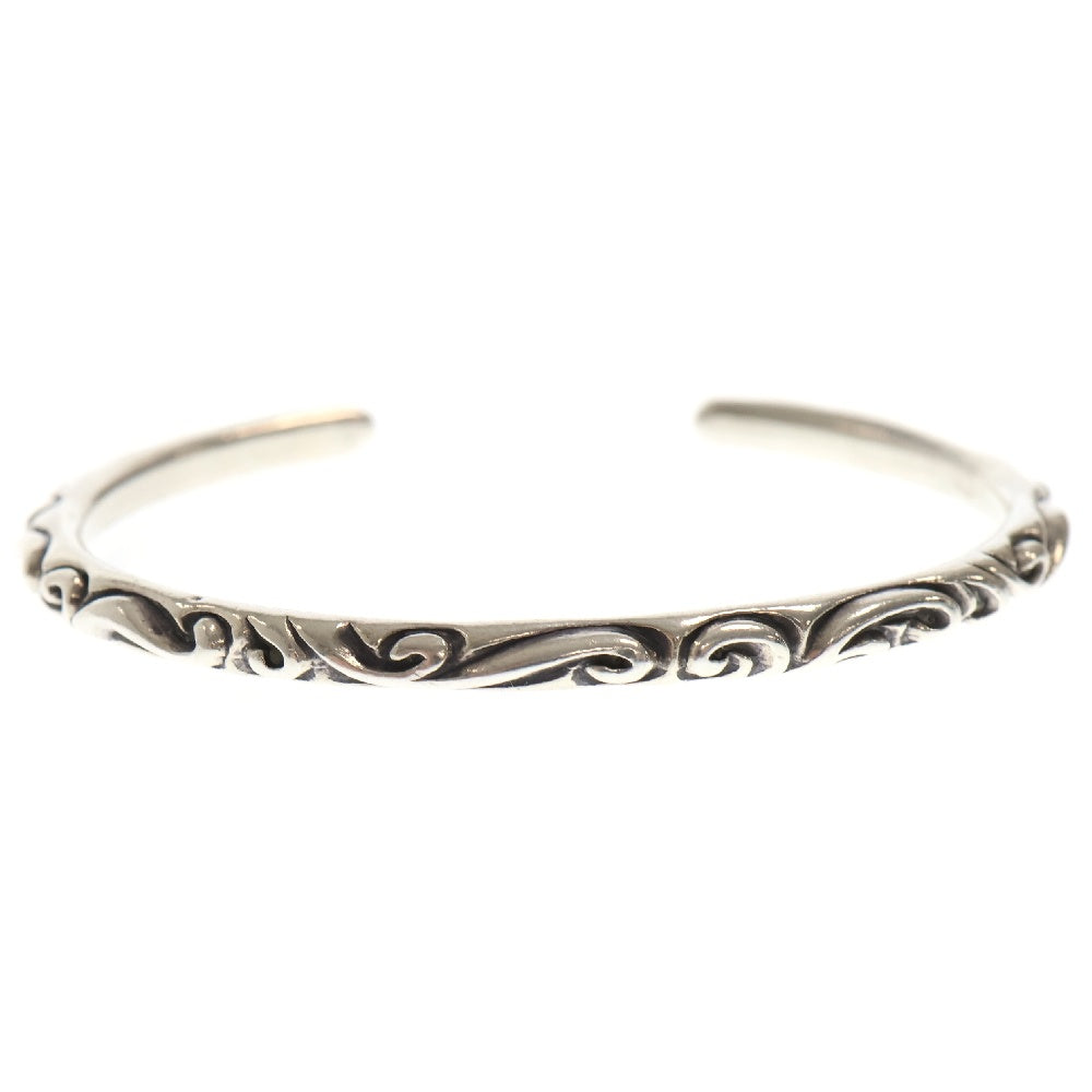 CHROME HEARTS(クロムハーツ) BANGLE SCROLL スクロールバンドバングル ブレスレット シルバー