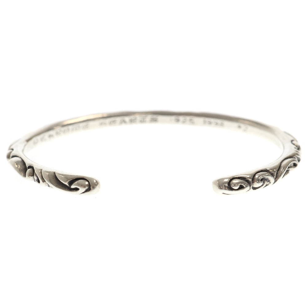 CHROME HEARTS(クロムハーツ) BANGLE SCROLL スクロールバンドバングル ブレスレット シルバー