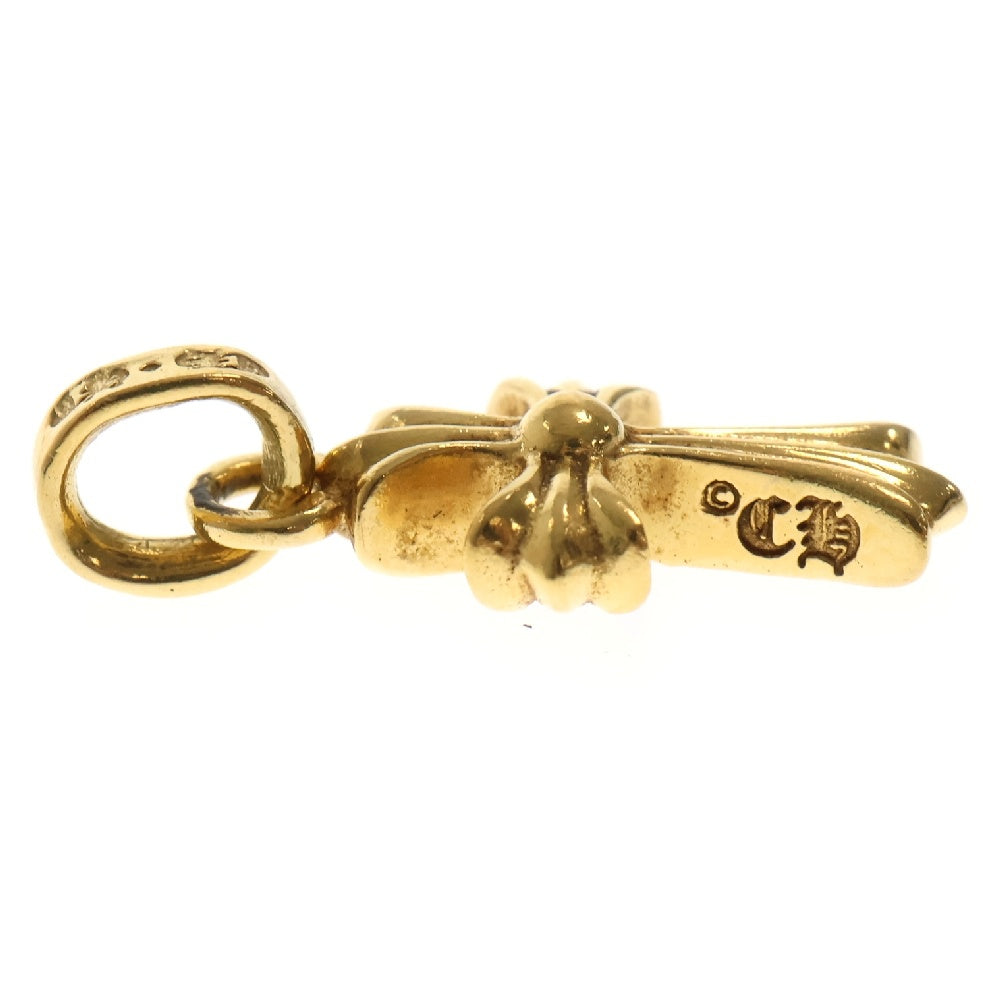 CHROME HEARTS(クロムハーツ) 22K CRS BBYFAT P/DIA ベイビーファットクロス PAVEダイヤ ペンダントトップ ゴールド