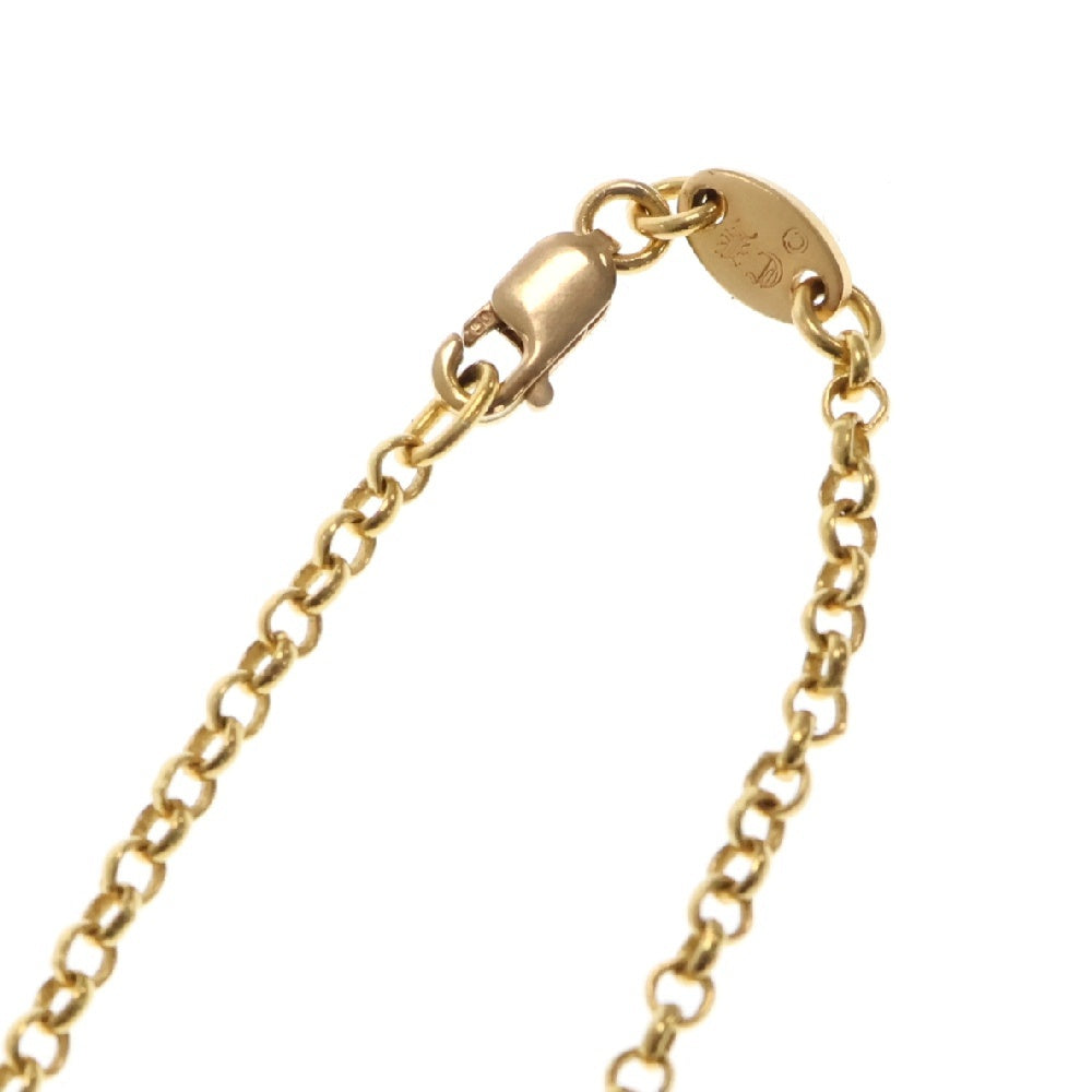 CHROME HEARTS(クロムハーツ) 22K NECKCHAIN R18 ロールチェーンネックレス 18inch ゴールド