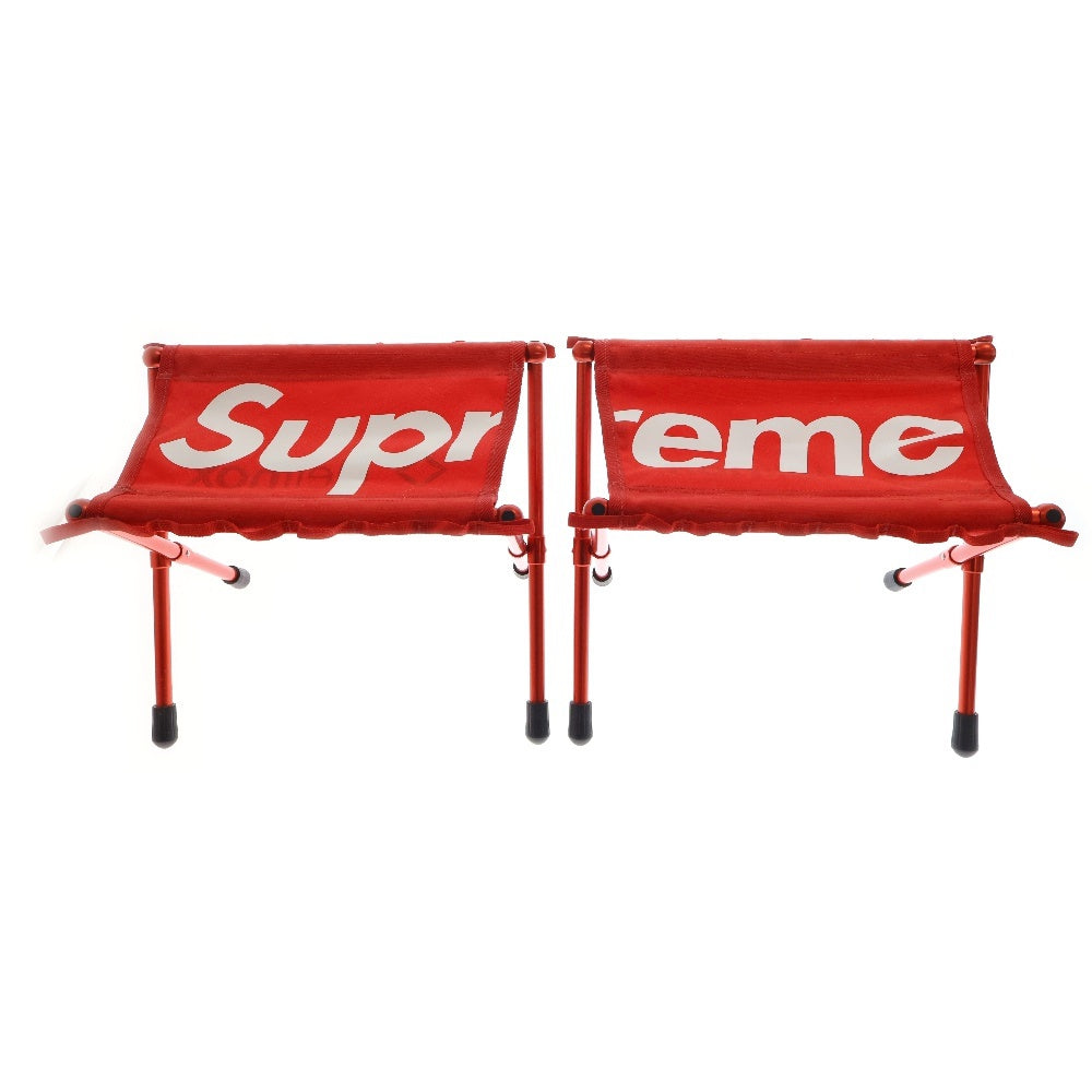 SUPREME(シュプリーム) 23AW ×Helinox Set of 2 Tactical Field Stool ヘリノックス タクティカルフィールドスツール 2セット 折りたたみイス レッド