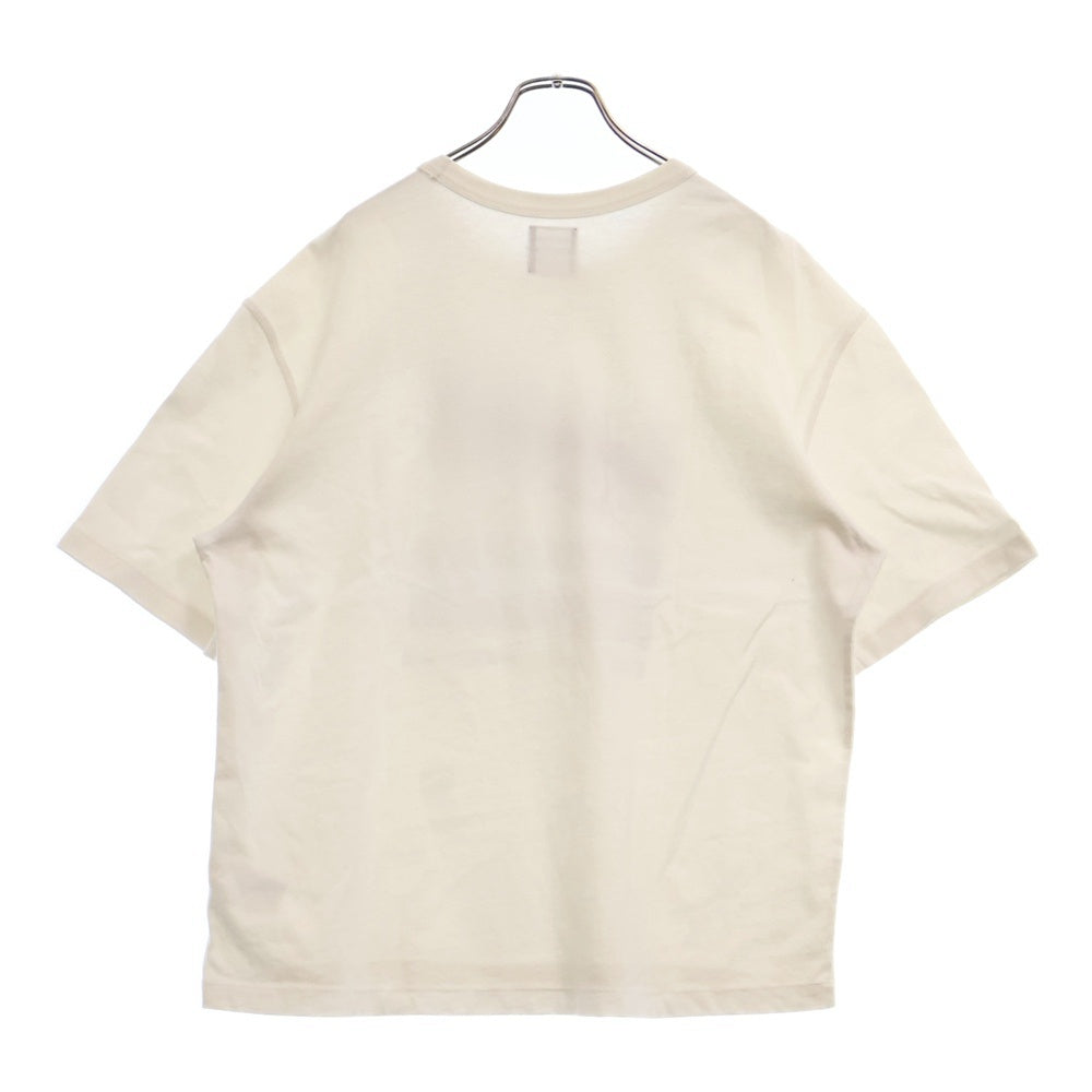 eytys(エイティーズ) ×H&M エイチアンドエム コットンブレンドTシャツ ホワイト/ブルー CA42271