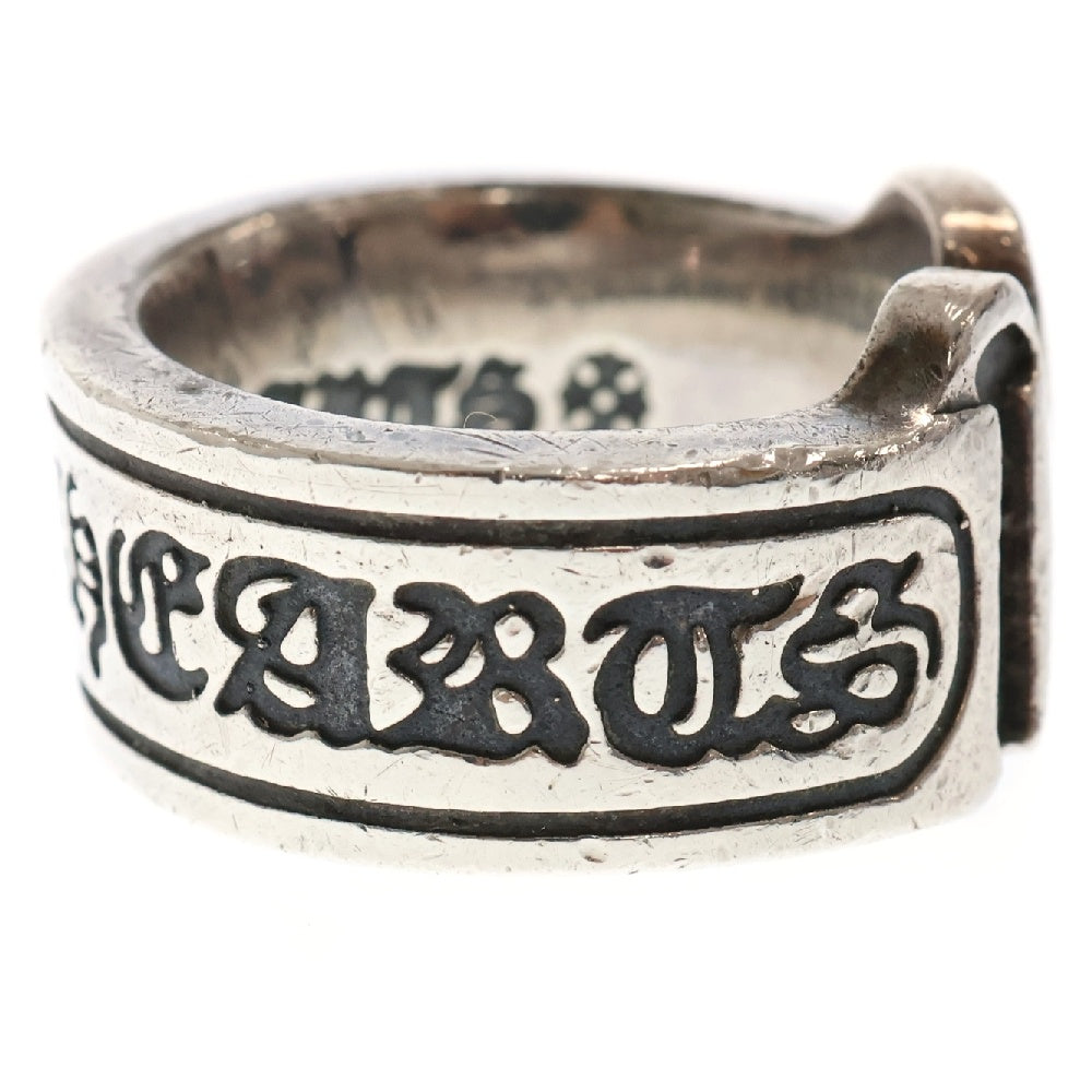 CHROME HEARTS(クロムハーツ) LG SCROLL LABEL ラージスクロールラベルリング シルバーリング シルバー