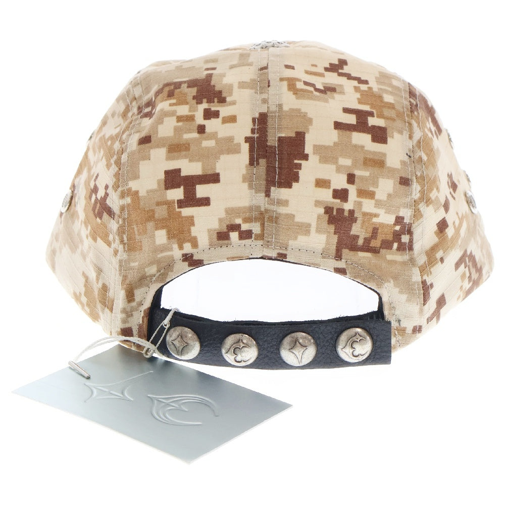 THUG CLUB(サグクラブ) 24AW TC ARMY CAP アーミーキャップ カモ柄 帽子 ベージュ TC24AC2103
