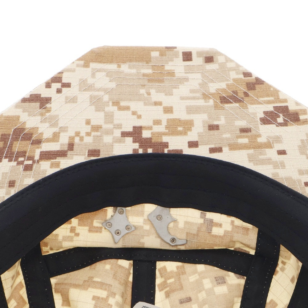 THUG CLUB(サグクラブ) 24AW TC ARMY CAP アーミーキャップ カモ柄 帽子 ベージュ TC24AC2103