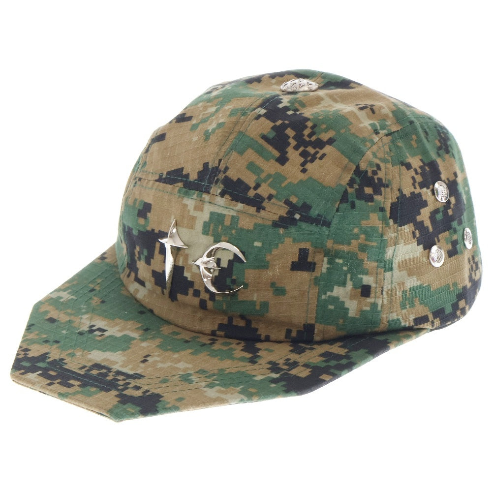 THUG CLUB(サグクラブ) 24AW TC ARMY CAP アーミーキャップ カモ柄 帽子 グリーン TC24AC2104