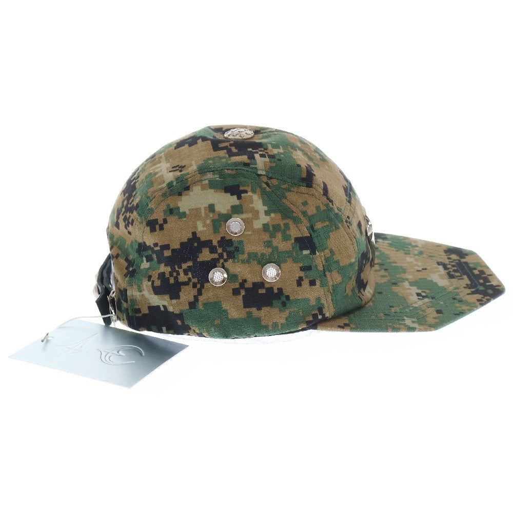 THUG CLUB(サグクラブ) 24AW TC ARMY CAP アーミーキャップ カモ柄 帽子 グリーン TC24AC2104