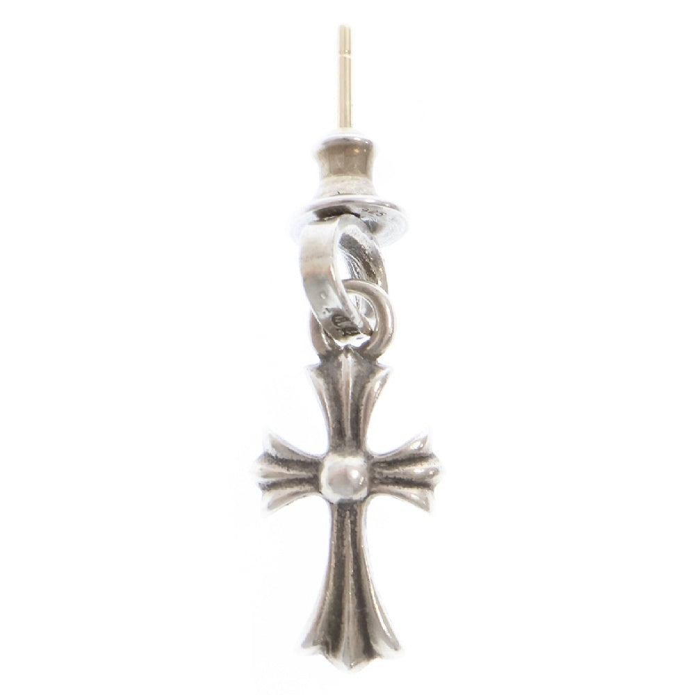CHROME HEARTS(クロムハーツ) BBY F PPRCHN ベイビーファットクロス ドロップピアス シルバー BCA090