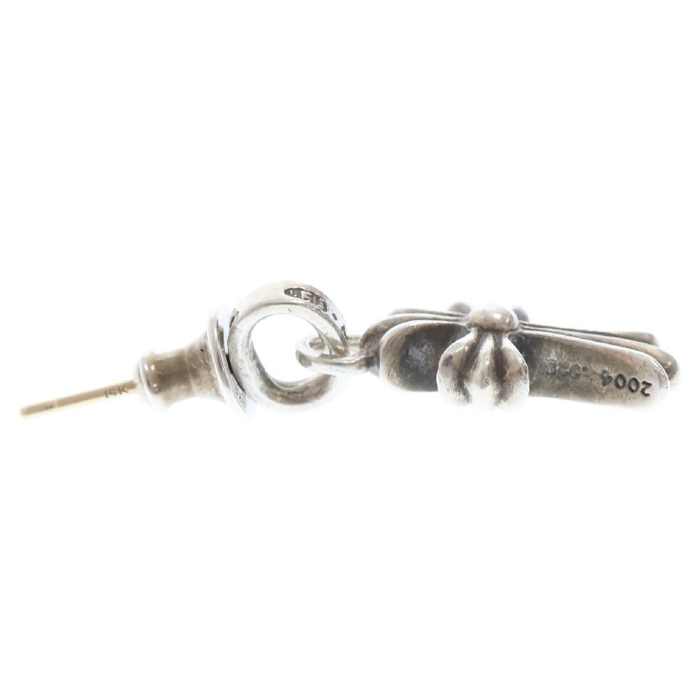 CHROME HEARTS(クロムハーツ) BBY F PPRCHN ベイビーファットクロス ドロップピアス シルバー BCA090