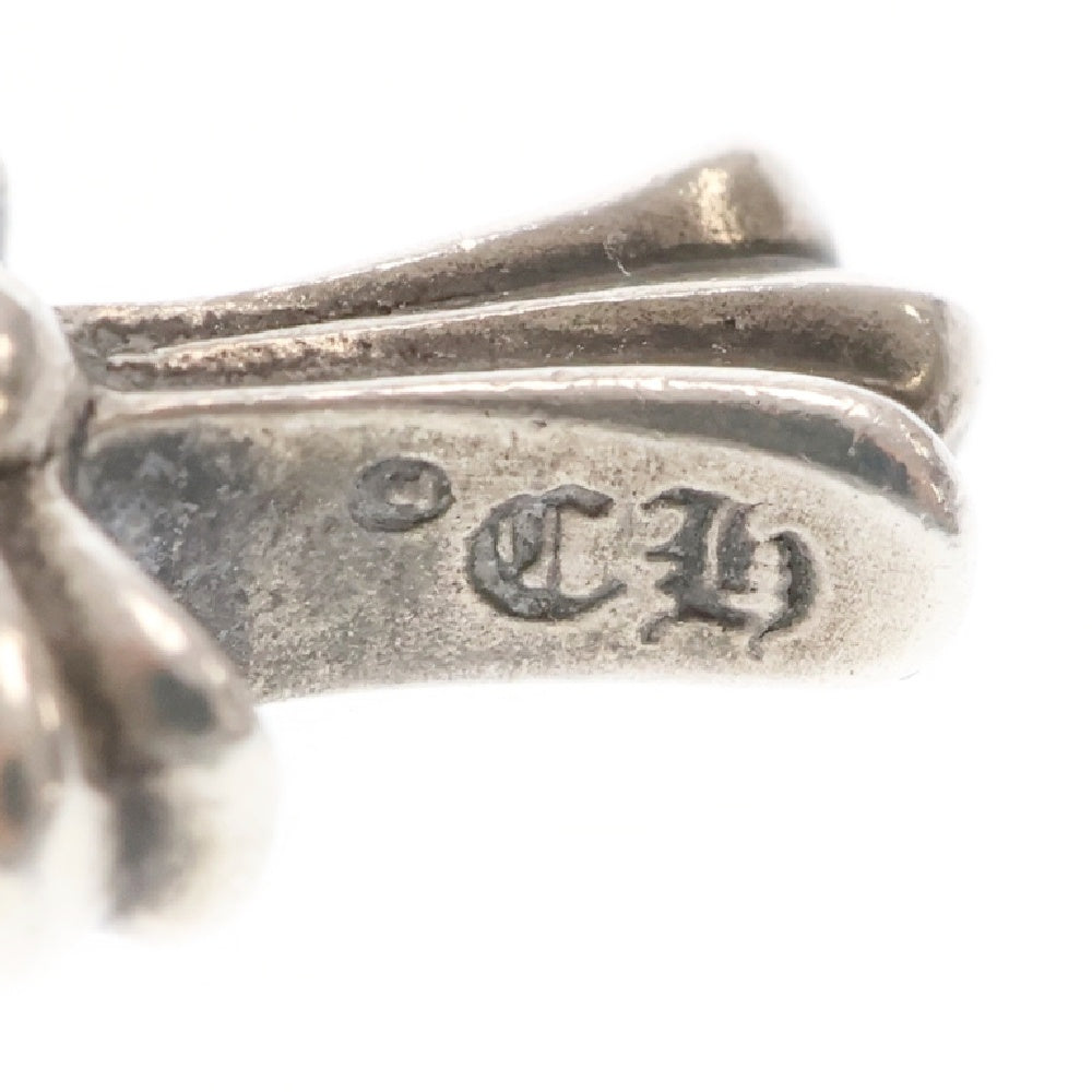 CHROME HEARTS(クロムハーツ) BBY F PPRCHN ベイビーファットクロス ドロップピアス シルバー BCA090