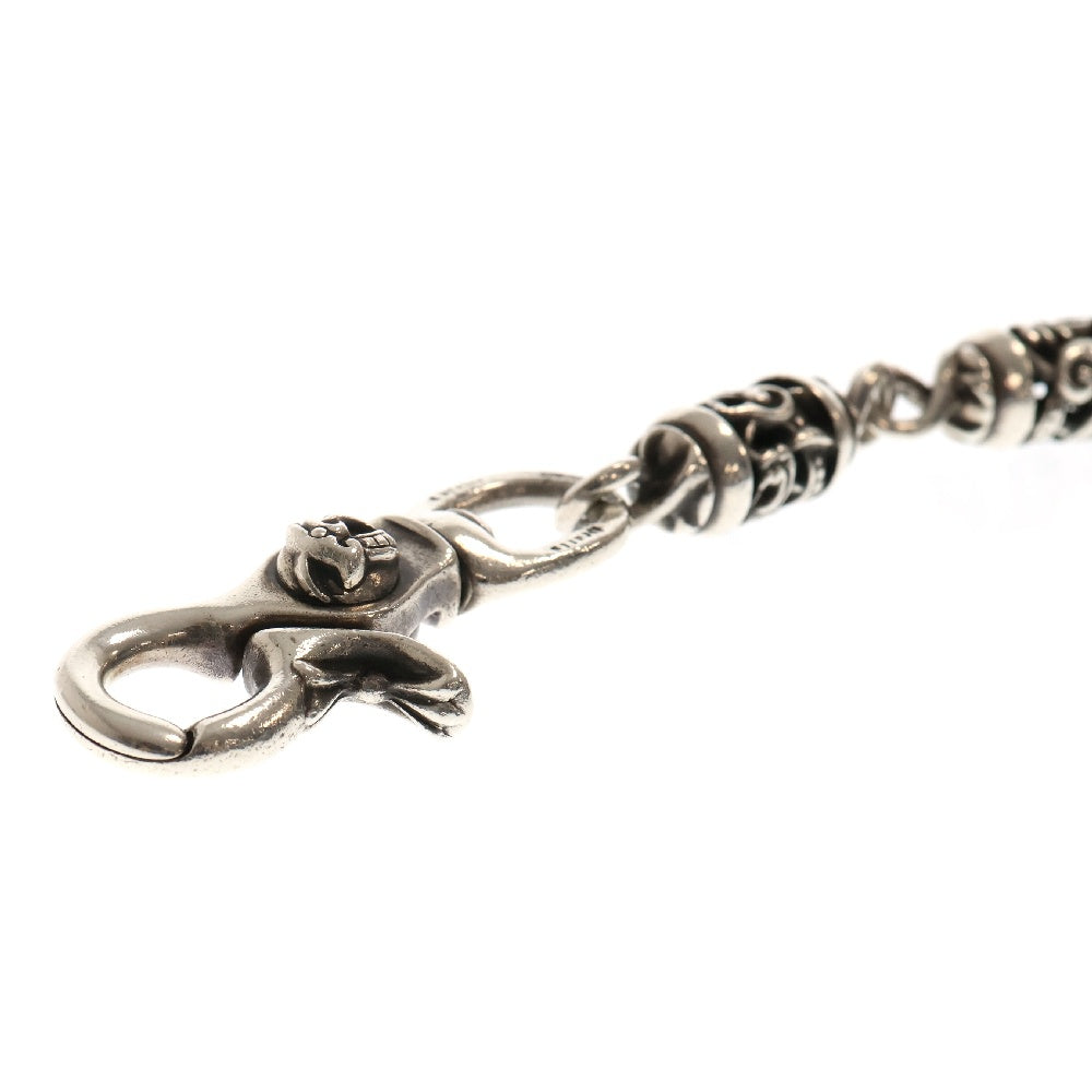 CHROME HEARTS(クロムハーツ) WALLET CHAIN CELTIC ROLLER 2CLIP LONG ウォレットチェーン ケルティック ローラー 2クリップ ロング