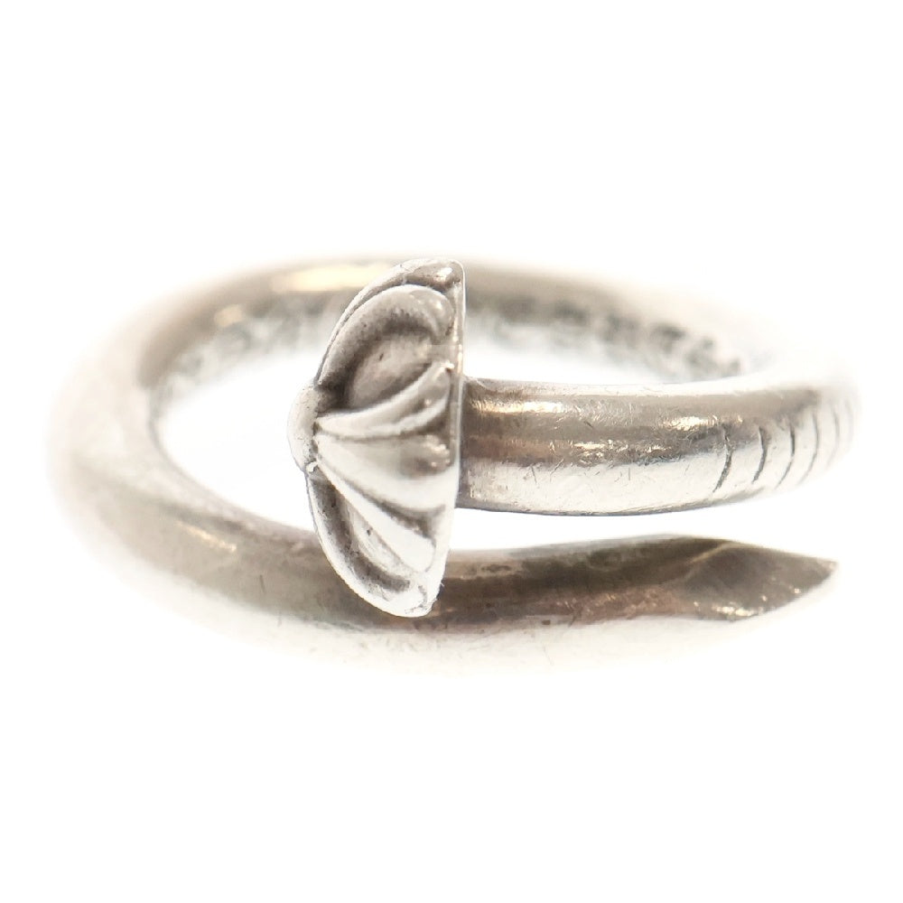 CHROME HEARTS(クロムハーツ) NAIL CRSBALL ネイル クロスボール リング シルバー BCA349