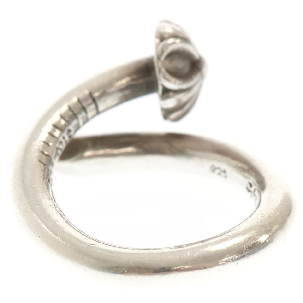 CHROME HEARTS(クロムハーツ) NAIL CRSBALL ネイル クロスボール リング シルバー BCA349