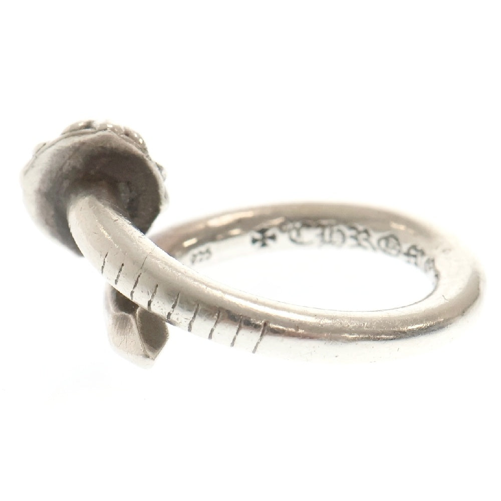 CHROME HEARTS(クロムハーツ) NAIL CRSBALL ネイル クロスボール リング シルバー BCA349