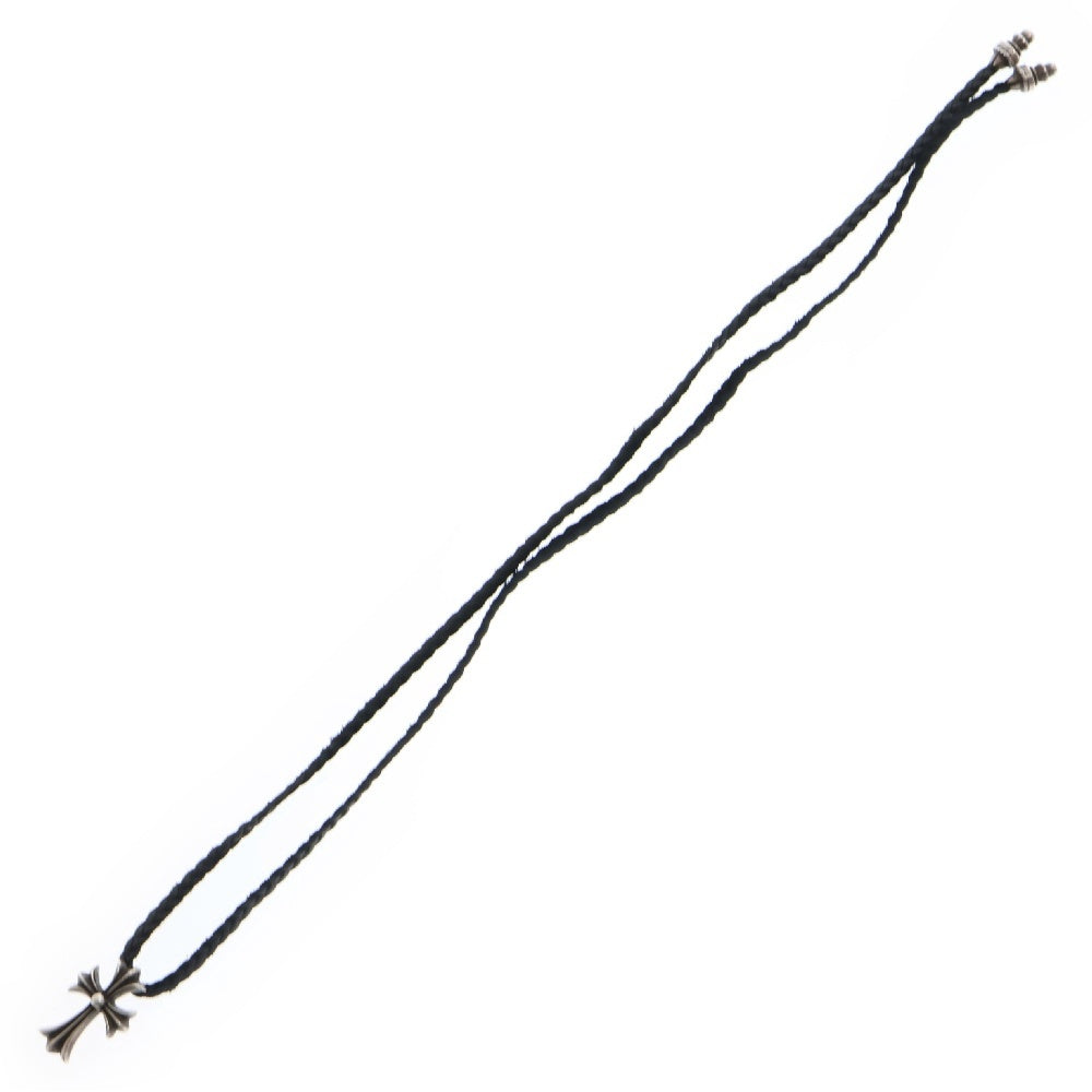 CHROME HEARTS(クロムハーツ) CH CRS SMLスモールCHクロス BC ボロチップブレイド ネックレス シルバー BCA220