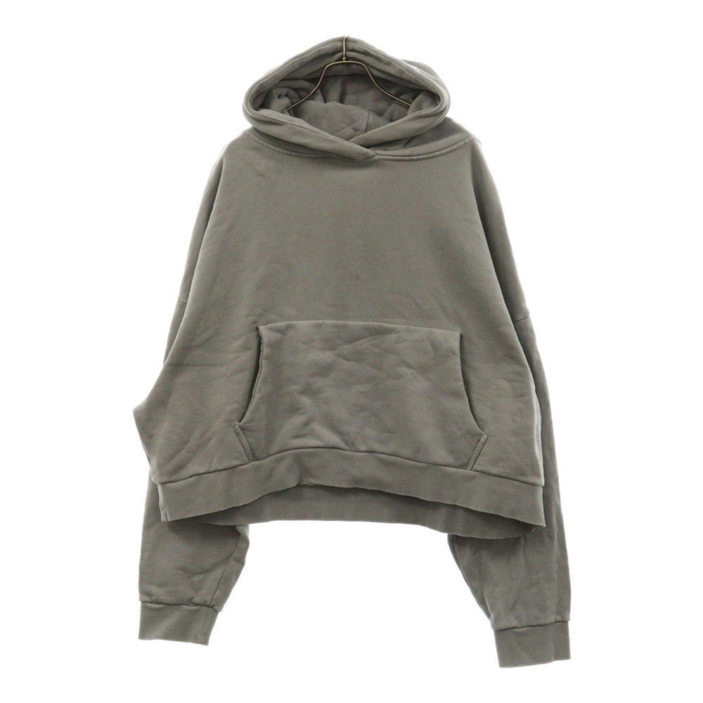 entire studios(エンタイア スタジオ) HEAVY HOODIE ウォッシュド加工 プルオーバースウェットパーカー フーディー グレー ES2125 PO040