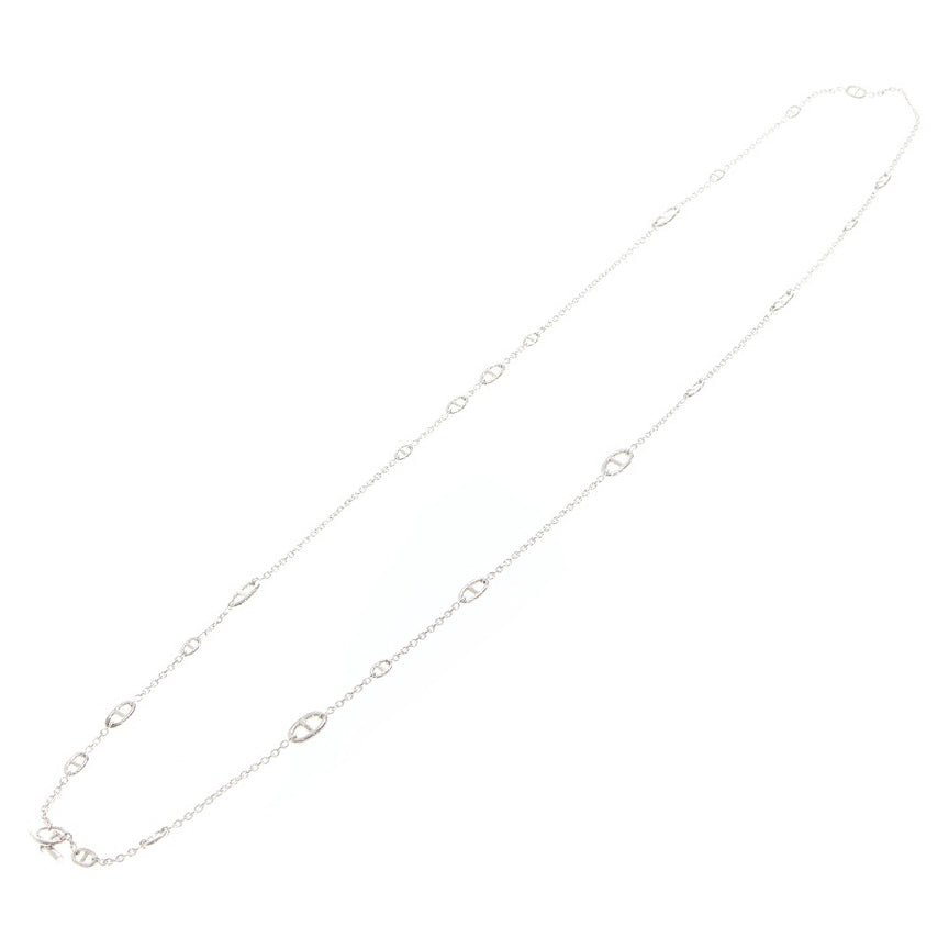 HERMES(エルメス) Chaine Dancre Farandole long necklace 160 シェーヌダンクル ファランドール ロングネックレス シルバー
