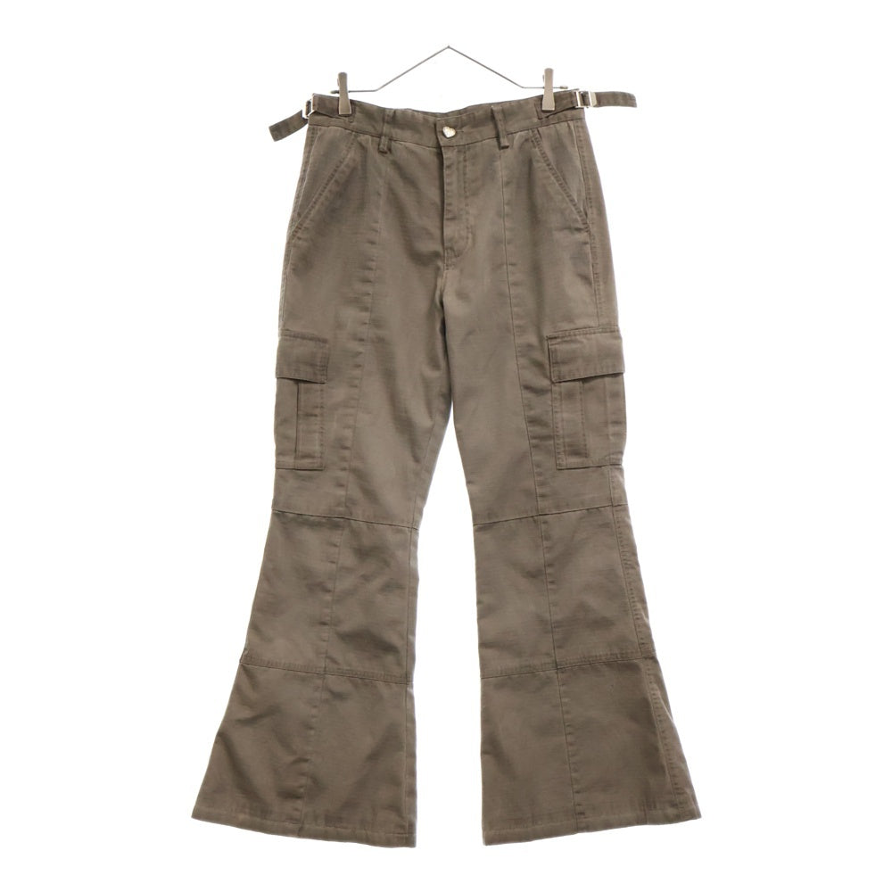 ETERNAL LOVE(エターナルラブ) FLARE CARGO PANTS フレアカーゴパンツ グレー