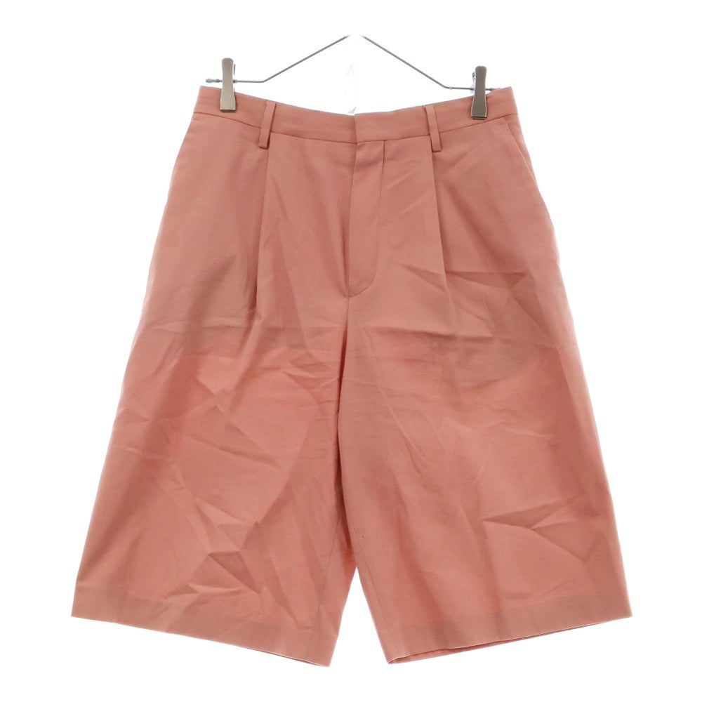 DRIES VAN NOTEN(ドリスヴァンノッテン) 20SS PARTONSHORT ワイドハーフパンツ ショーツ ピンク