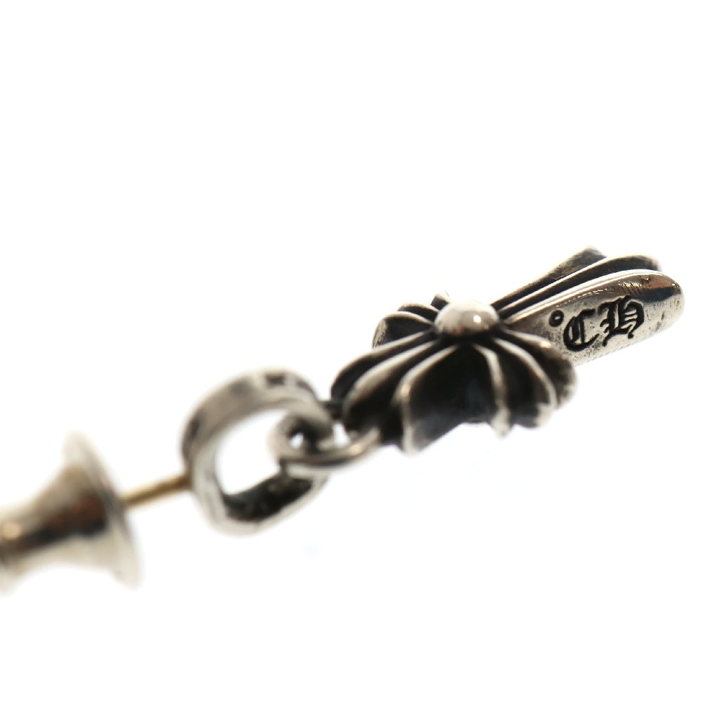 CHROME HEARTS(クロムハーツ) BBY F PPRCHN ベイビーファットクロス ドロップピアス シルバー BCA090