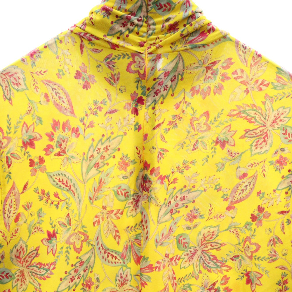 ISABEL MARANT ETOILE(イザベル マラン エトワール) 21AW 総柄タートルネックトップス 長袖インナー イエロー レディース