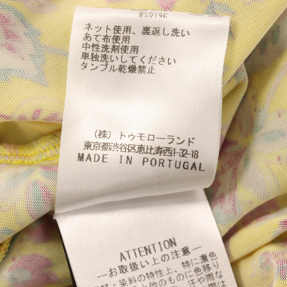 ISABEL MARANT ETOILE(イザベル マラン エトワール) 21AW 総柄タートルネックトップス 長袖インナー イエロー レディース