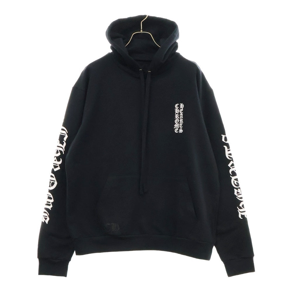 CHROME HEARTS(クロムハーツ) SWTSHRT PLVR プリントプルオーバースウェットパーカー ブラック