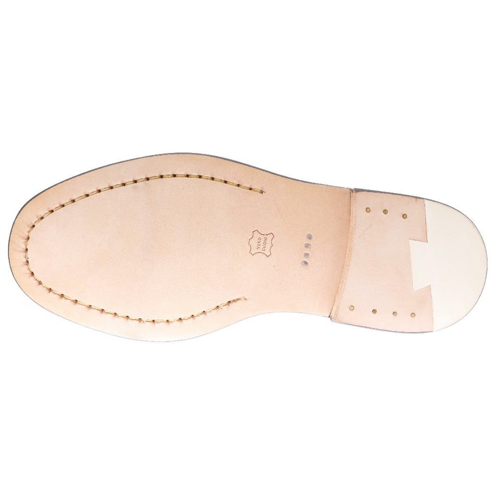 Hender Scheme(エンダースキーマ) 余談一 ウィングチップ レザー スウェード ドレスシューズ ローファー ネイビー/イエロー tq-s-ydn