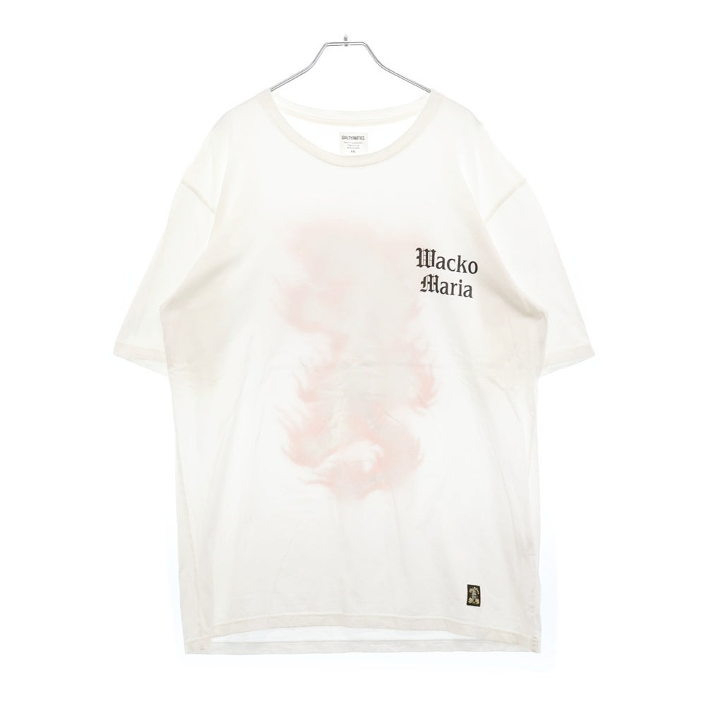 WACKO MARIA(ワコマリア) 22AW TIM LEHI STANDRD COTTON TEE コットンクルーネック 半袖Tシャツ ホワイト