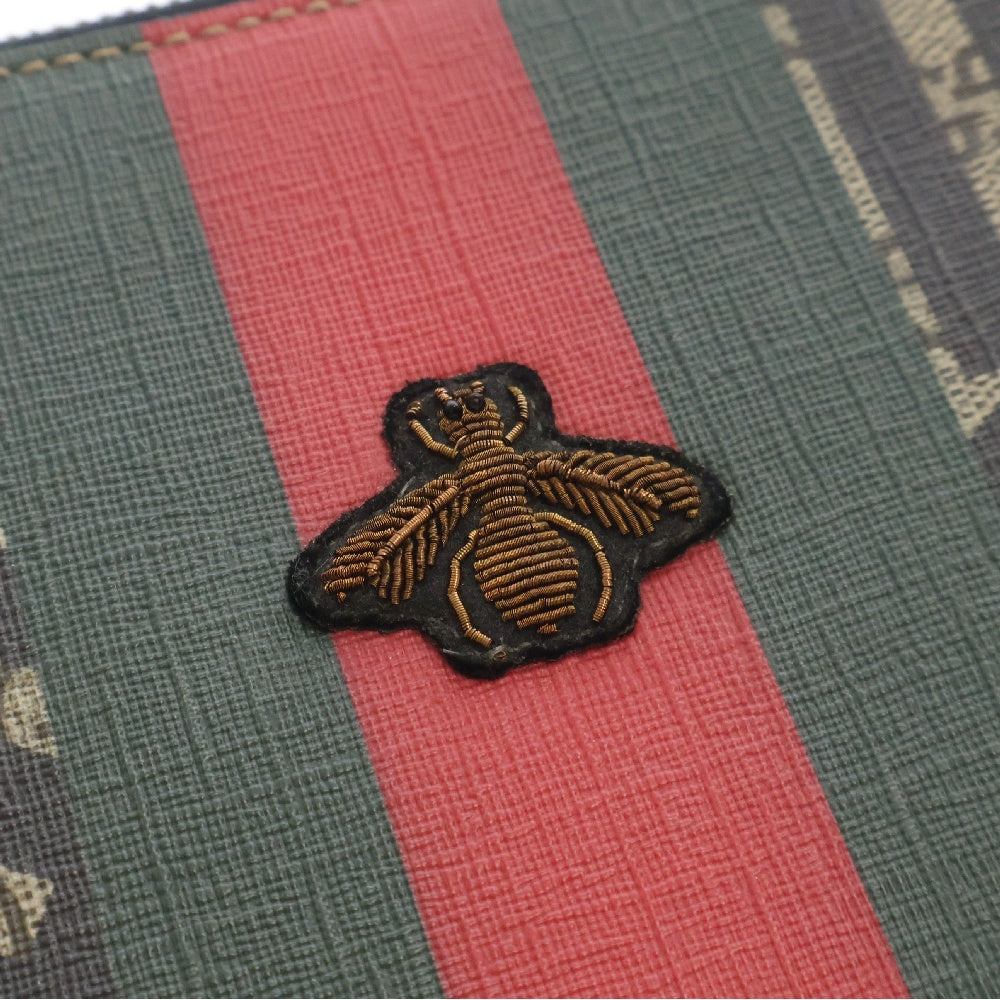 GUCCI(グッチ) GGカレイド クラッチバッグ ブラウン 429004