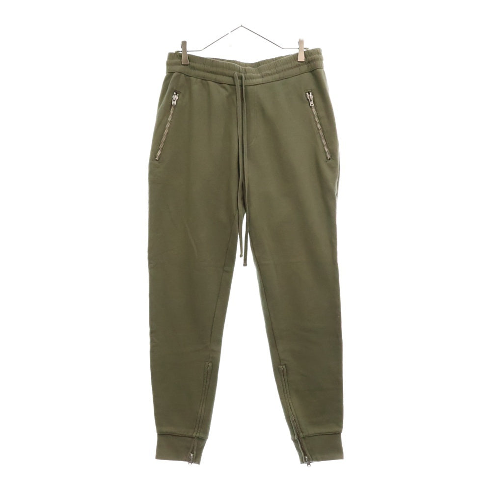 FEAR OF GOD(フィアオブゴッド) SWEATPANT 裾ジップ スウェットパンツ カーキ