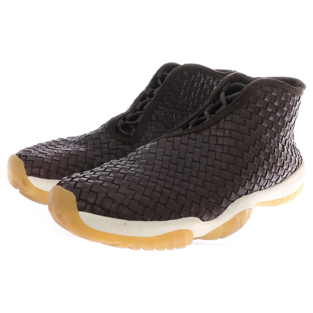 NIKE(ナイキ) 【観賞用 2014年製】AIR JORDAN FUTURE PREMIUM エアジョーダンフューチャー ハイカットスニーカー ダークチョコレート US9/27cm 652141-219