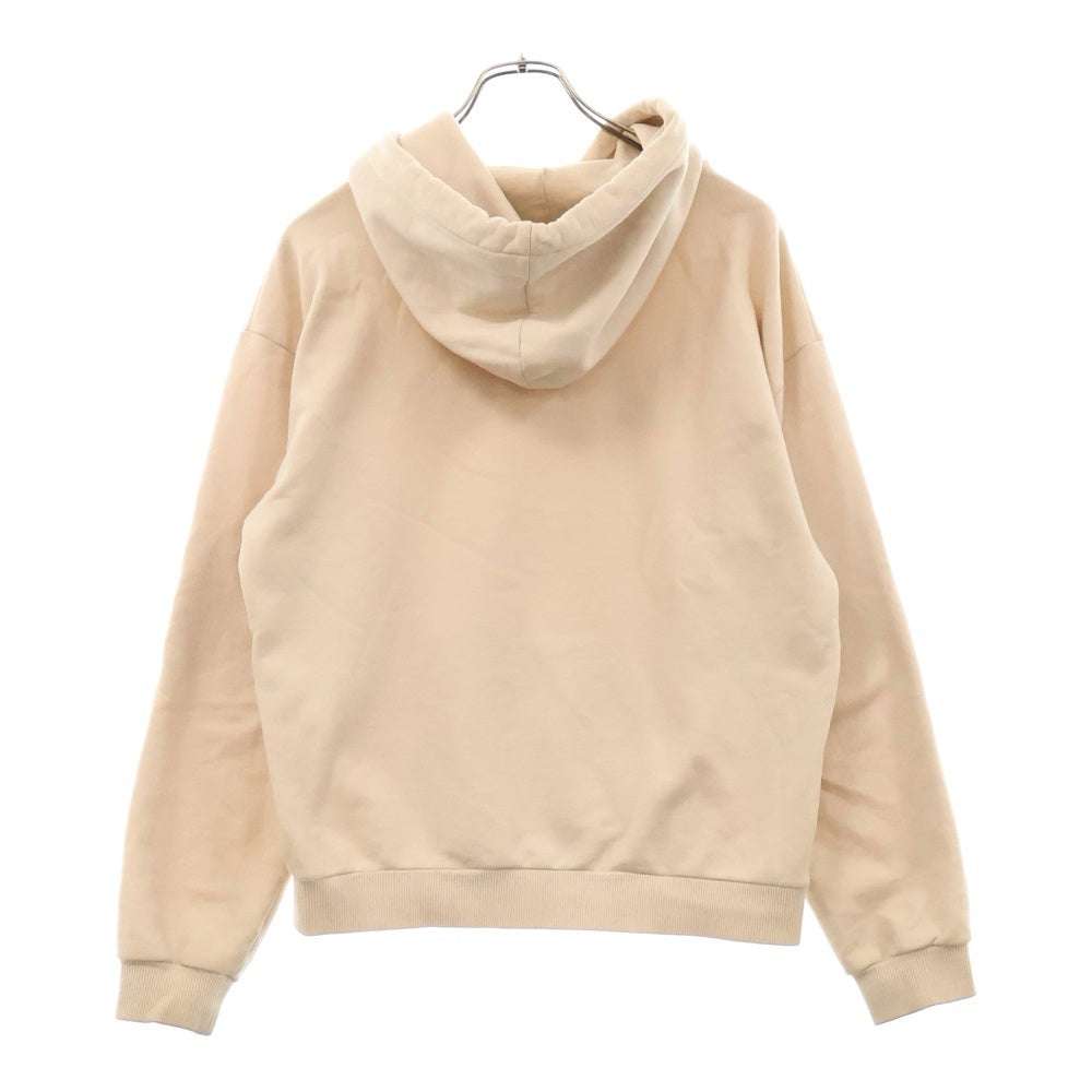 CELINE(セリーヌ) LOGO PRINT LOOSE HOODIE ロゴプリント プルオーバーパーカー フーディー 2Y321670Q ベージュ
