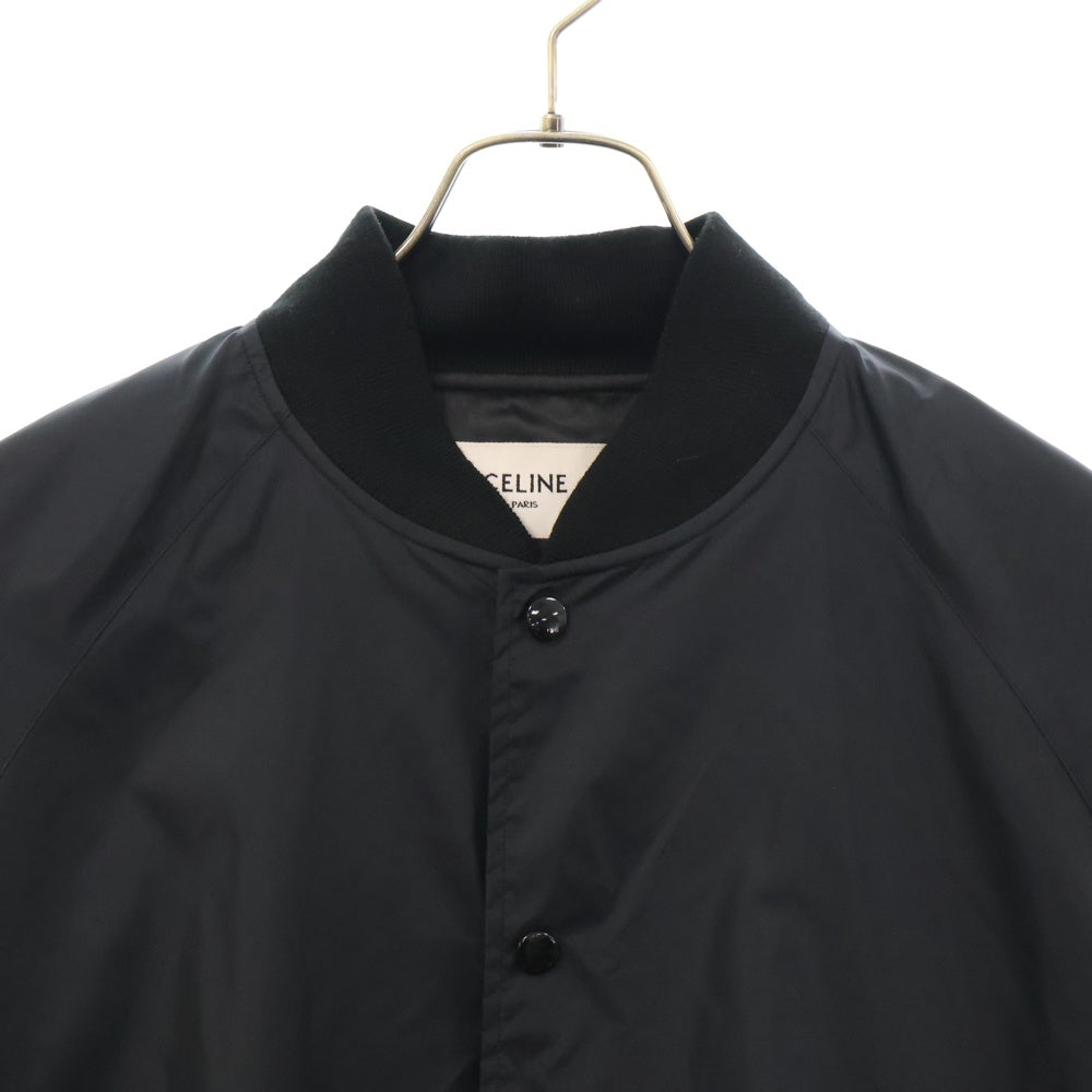 CELINE(セリーヌ) 22AW BOY DOLL ボーイドール ナイロンテディジャケット ブルゾン ブラック 2W751495M