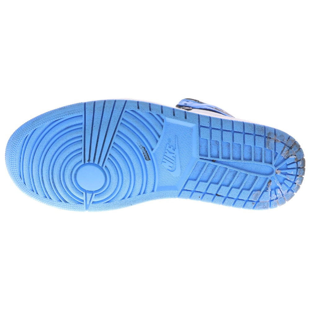 NIKE(ナイキ) AIR JORDAN 1 RETRO HI OG UNIVERSITY BLUE エアジョーダン1ハイOG ユニバーシティブルー ハイカットスニーカー ブルー/ホワイト DZ5485-400 US10.5/28.5cm