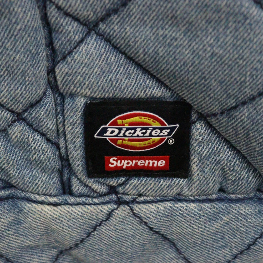 SUPREME(シュプリーム) 21AW×Dickies Quilted Denim Work Jacket ×ディッキーズ キルテッドデニムワークジャケット アウター インディゴ