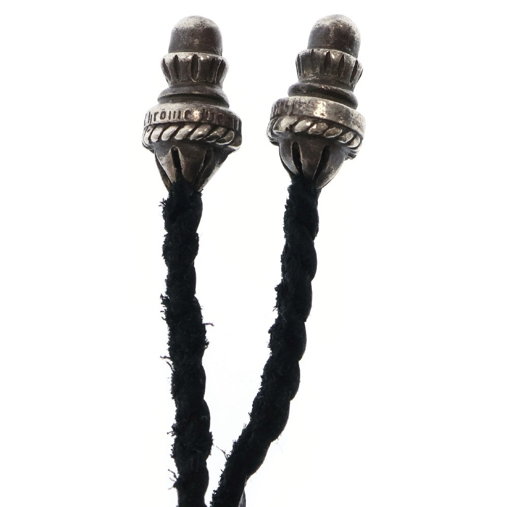 CHROME HEARTS(クロムハーツ) CH CRS SMLスモールCHクロス BC ボロチップブレイド ネックレス シルバー BCA220