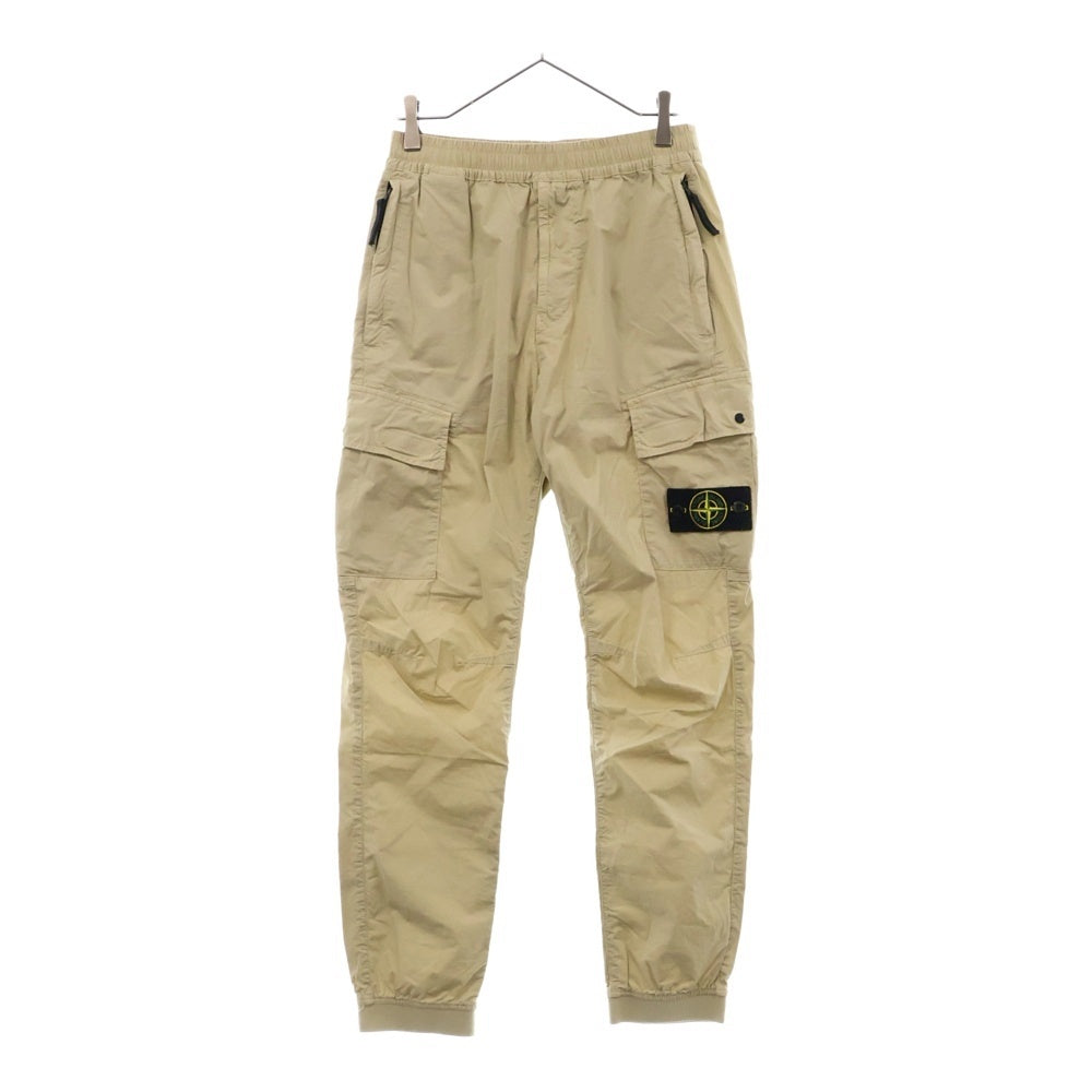 STONE ISLAND(ストーンアイランド) RE-T Cargo Jogger Pants ロゴワッペン カーゴパンツ ベージュ 741531303