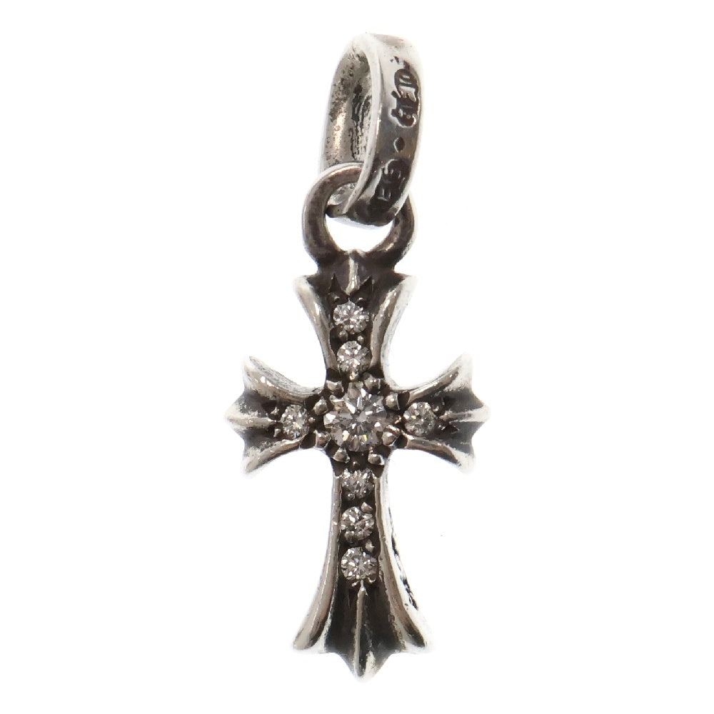 CHROME HEARTS(クロムハーツ) CRS BBYFAT P DMND ベイビーファット PAVEダイヤ ペンダントトップ シルバー BCA234