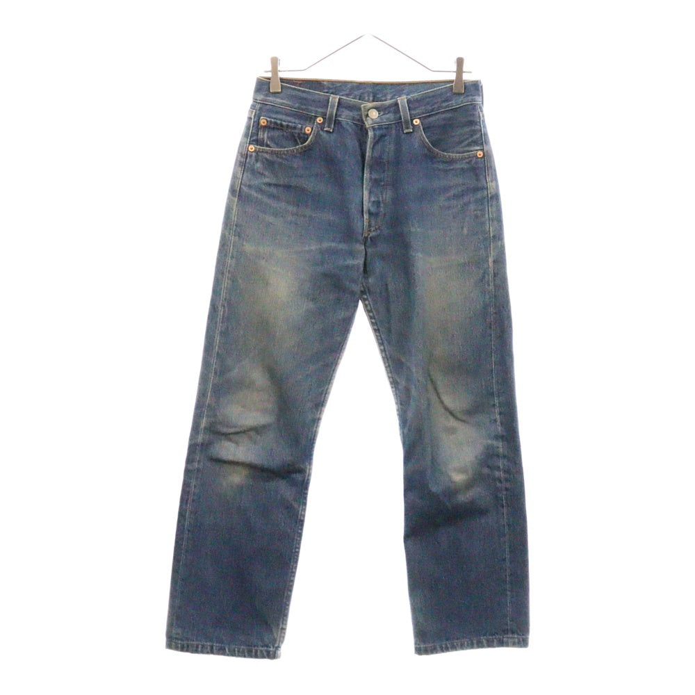 Levi's(リーバイス) 90S 501 ボタンフライ ストレートデニムパンツ ジーンズ インディゴ 21980-3