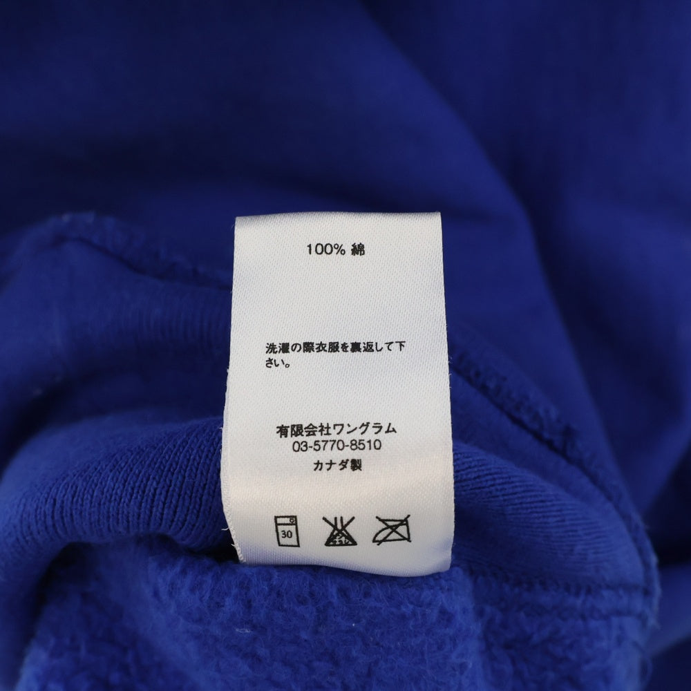 SUPREME(シュプリーム) 15AW S Logo Hooded Sweatshirt Sロゴ プルオーバーパーカー スウェット ブルー