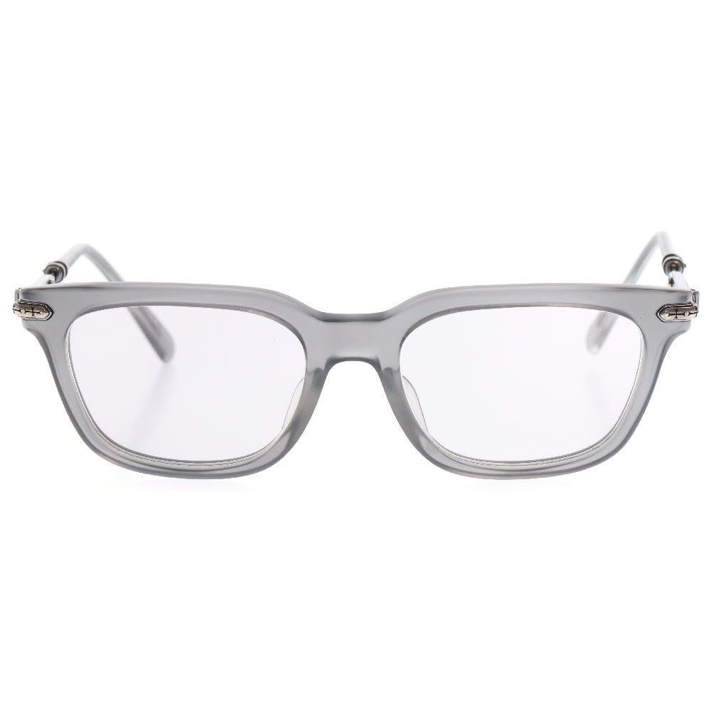 CHROME HEARTS(クロムハーツ) TRESTICLES CHクロステンプル ウェリントンサングラス アイウェア 眼鏡 グレー