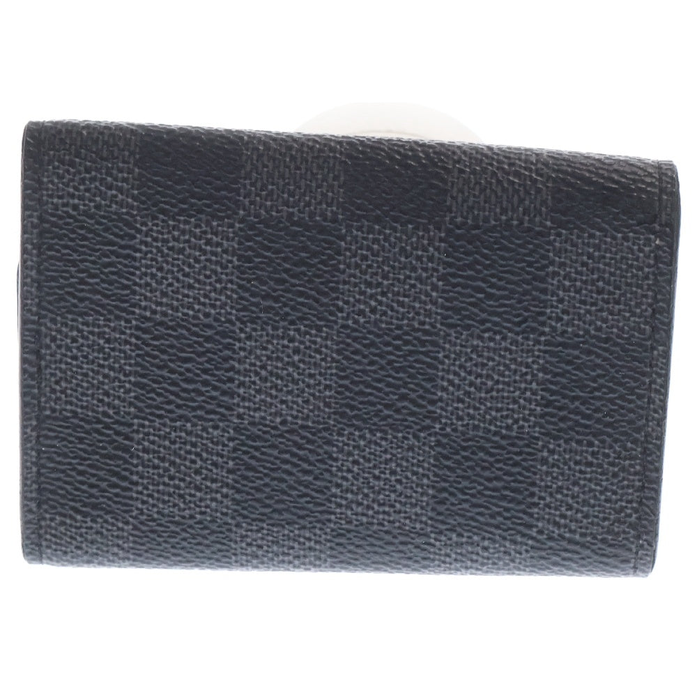 LOUIS VUITTON(ルイヴィトン) ミュルティクレ 6 ダミエ グラフィット キーケース ブラック N62662