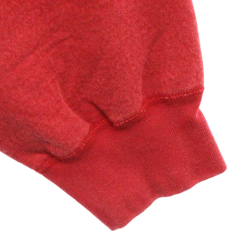 SUPREME(シュプリーム) 25SS Washed Box Logo Crewneck ウォッシュ加工 ボックスロゴ クルーネック トレーナー レッド