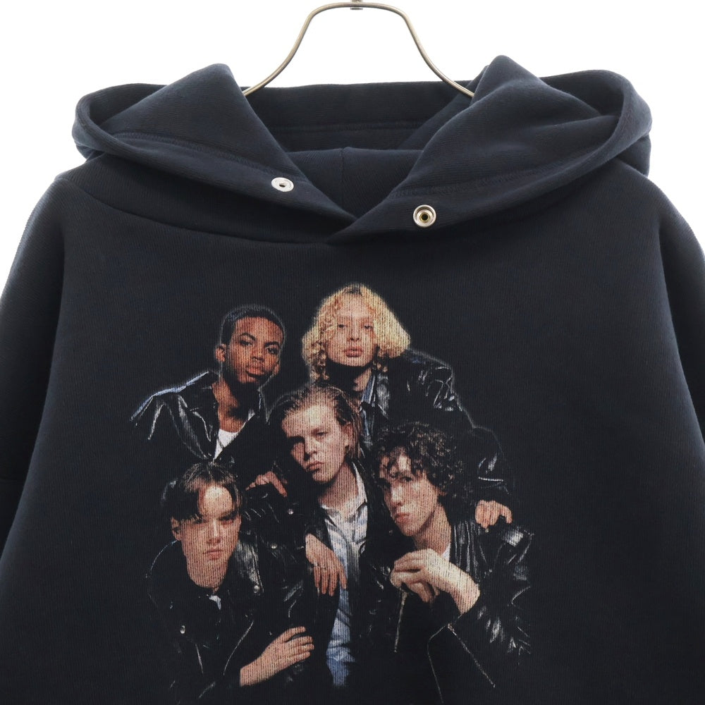 BALENCIAGA(バレンシアガ) 19AW Speed Hunters Hoodie スピードハンターズ プルオーバースウェットパーカー フーディー ネイビー 541873 TCV37