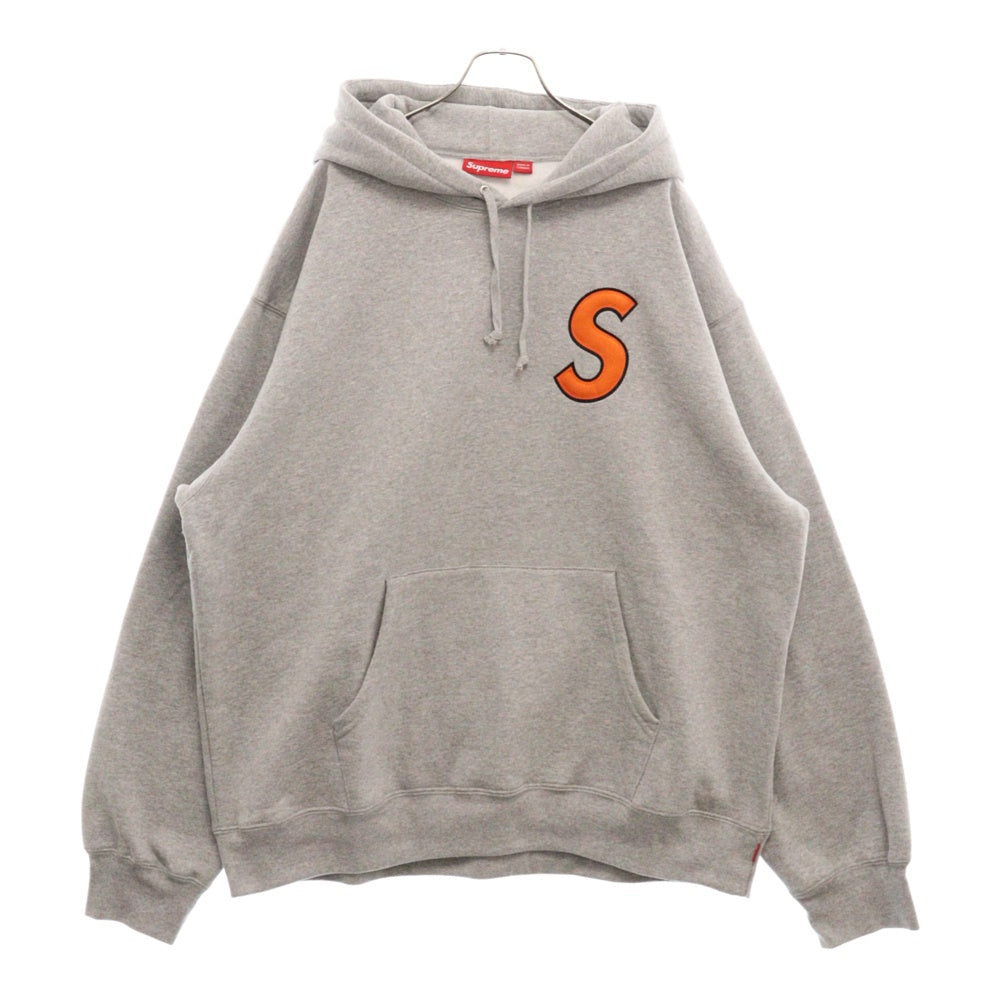 SUPREME(シュプリーム) 25SS S Logo Hooded Sweatshirt Sロゴ プルオーバーパーカー スウェット グレー